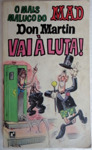 Livro de Bolso o mais maluco do MAD Don Martin vai à luta