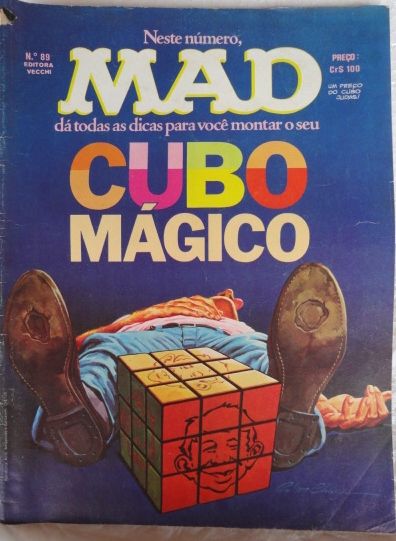Revista Mad - Nº 89 - série antiga - Editora Vecchi - 1981