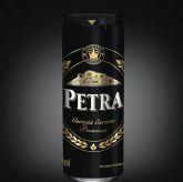 Lata de cerveja Petra 350ml