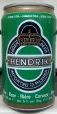 LATA DE CERVEJA EM AÇO MARCA HENDRIK IMPORTED PILSNER 330 ML